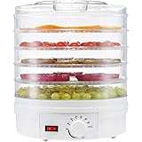 MQUPIN フードドライヤー 食品乾燥機 ドライフルーツメーカー ドライフードメーカー 野菜乾燥 乾物 干し野菜 手づくり ビーフジャーキー 家庭用