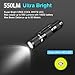 LUMINTOP Tool AA EDC Flashlight, Pocket-Sized Led Torch, Super Bright 550 lumens Cree Led, IPX-8 Water Resistant, 3 Modes, Powered By One 14500 or AA Battery, Magnetic Tail, For Indoors And Outdoors