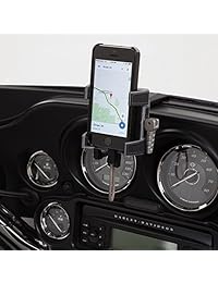 CIRO 50217 GPS titular (Negro carenado Soporte para smartphone con cargador para 2014   2016 FLHT FLHX Touring Modelos)