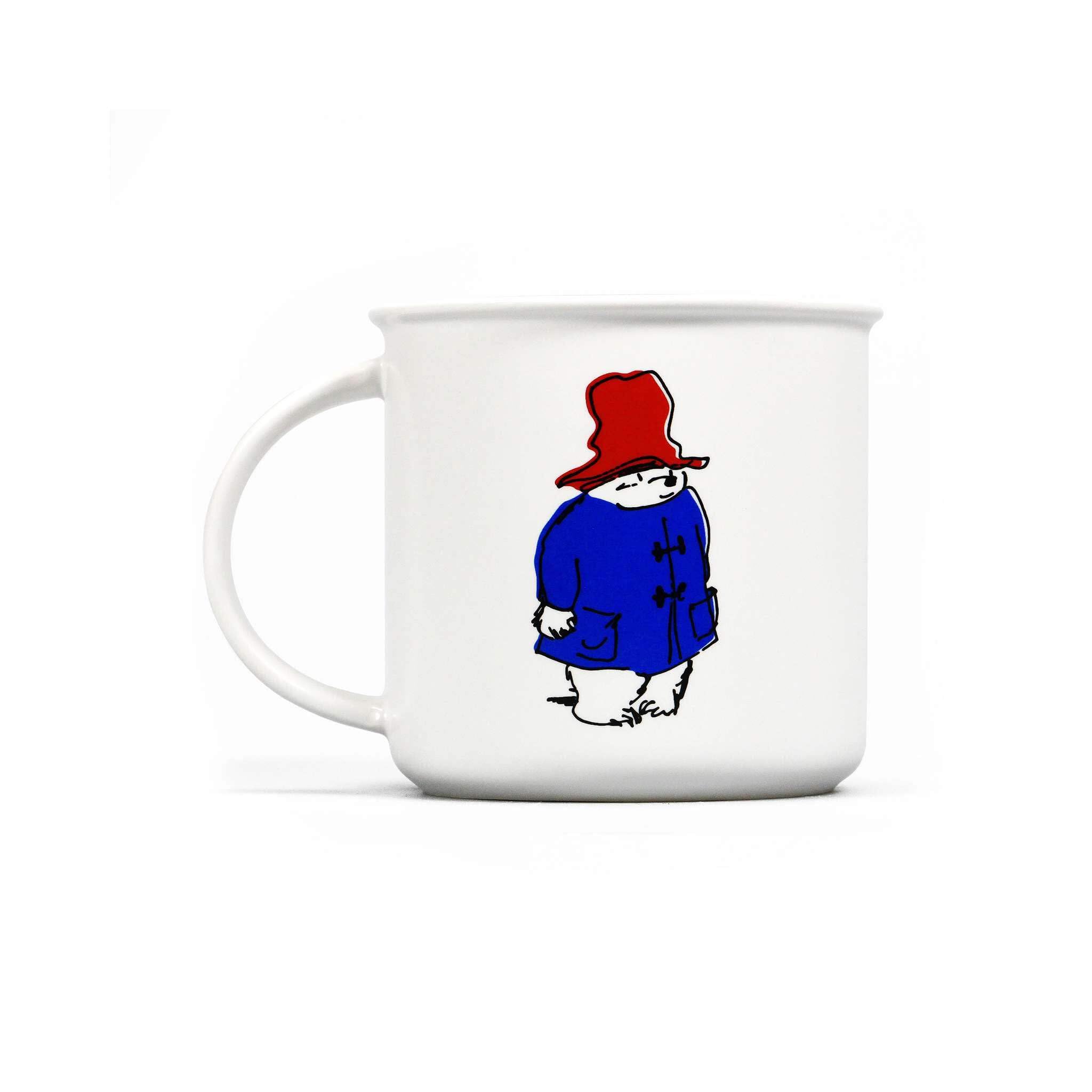 Half Moon Bay Paddington Bear Enamel Mug - 350ml - Adventures of Paddington - Work and Coffee Gifts