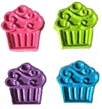48 Cupcake Crayons by MinifigFans™ - Birthday Party Favors - 12 Sets of 4 - Made in the USA from Crayola Crayons