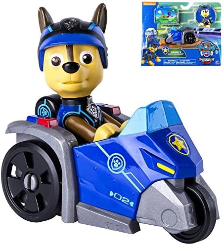 Nickelodeon Paw Patrol Chase's Three Wheeler Mission Paw Set "IN STOCK"