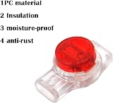 UR Connector 3 Port Telephone Wire Splice Kit Red 50 Pieces view 2