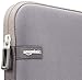 Amazon Basics 15.6-Inch Laptop Sleeve, Protective Case with Zipper - Gray