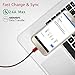 MATEIN Micro USB Cable, 10ft 3 Pack Extra Long Charging Cord Nylon Braided High Speed Durable Fast Charging USB Charger Android Cable for Samsung Galaxy S7 Edge S6 S5,Android Phone,LG G4,HTC