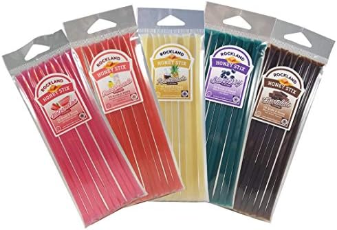 50 Exotic Flavor Honey Stix Bundle - 5 Unique Flavors Kosher