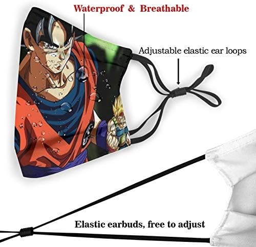 Two face masks for outdoor activities like biking and snowboarding.