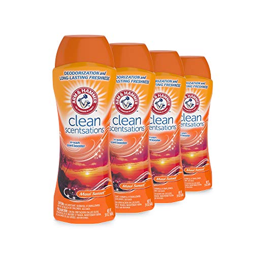 Arm & Hammer Clean Scentsations in-wash Scent Booster - Maui Sunset, 24 Oz, 4 Count