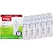 Playtex Baby Nurser Baby Bottle with Drop-Ins Disposable Liners, Closer to Breastfeeding, 8 Ounce - 5 Pack