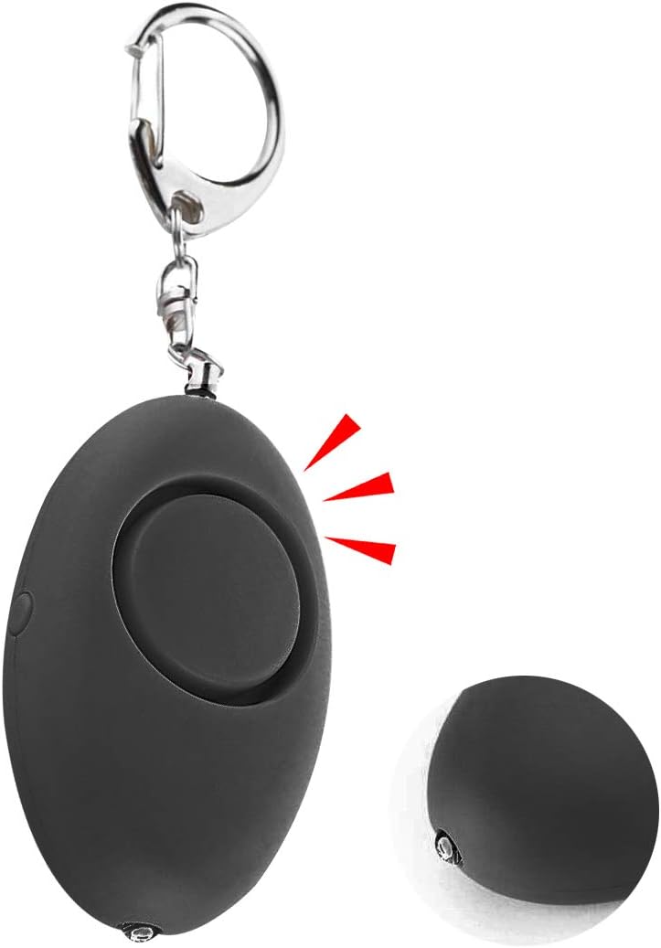 Amazon 防犯ブザー Linkinghome 防犯アラーム 防犯警報器 Ledライト付き 大音量 140db 小学生 子供 女性 老人 誘拐防止 防災 救助 救援 ベルアラーム 黒色 防犯ブザー アラーム 通販
