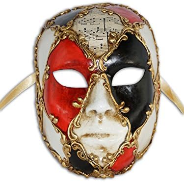 Magic of Venezia Venetian Full Face Mask Volto Ron For Men