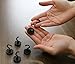 NEO Magnetics Neodymium Magnetic Hooks Black, N50 Pack of 5, 1