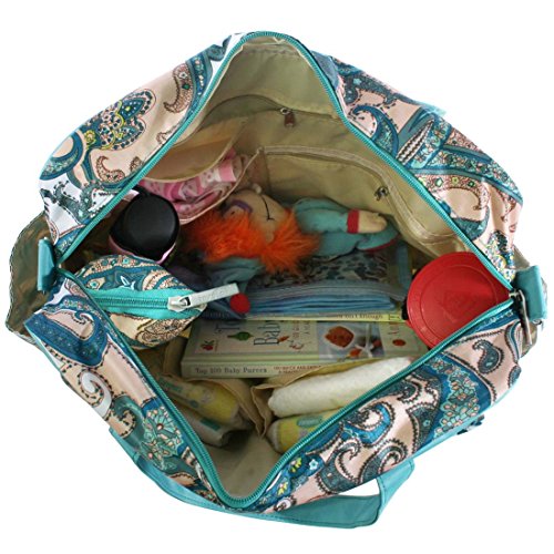KF Baby Rox Diaper Bag Value Set, with Crossbody bag strap, Changing Pads, more