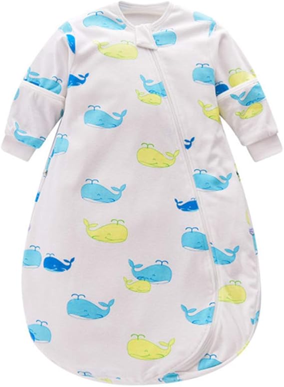 Vine Baby Sleeping Bag With Removable Sleeves Unisex Lightweight Sleep Sack M 70cm Amazon Ca Clothing Accessories