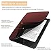 INFILAND Kindle 10th Gen 2019 Case, Shell Case Cover Auto Wake/Sleep Compatible with All-New Kindle 10th Generation 2019 Release Only, Dark Red