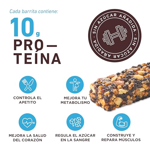 BARRINOLAS PROTEÍNA PACK 15 Pz: Sabor Cookies and Cream- 10g de Proteína por Barra - Sin Azúcar Añadida - Snack Saludable y Delicioso