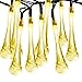 Satu Brown 60 LED 36ft Solar String Lights Outdoor Fairy Waterproof Lights Decoration for Home, Garden, Patio, Yard, Christmas Tree, Parties (multi color)
