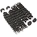 Beauty Forever 7A Virgin Brazilian Hair Deep Curly Wave Bundles 100% Unprocessed Human Hair Extensions (16 18 20inch)