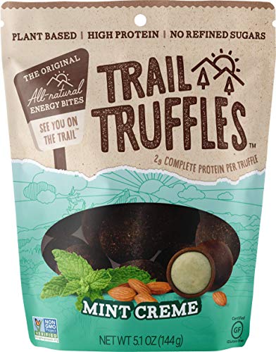 Trail Truffles - Vegan, Paleo Friendly Superfood Protein Balls - Healthy, Plant Based, Gluten Free, Dairy Free, Soy Free, Non-GMO Snacks (Mint Crème, 1 Pack) - Thumbnail 7