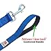 Dog Leash for Medium, Large and Small Dogs - 6 Foot Dog Leashes for Training and Daily Walks - Durable Sizes in Lightweight and Heavy Duty for Small and Large Breeds (1-Layer, Blue)