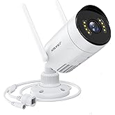 SMONET 5MP WiFi Security Camera with Power Adapter,Replacement and Extra Cameras for 3MP Wireless Security Camera System,Two Way Audio,SpotLights,Night Vision