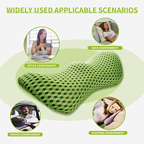 kasney Lumbar Support Pillow Ergonomic Memory Foam Lumbar Pillow