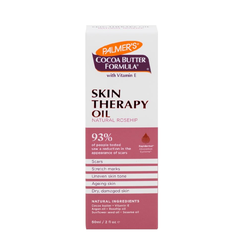 Palmer's Cocoa Butter Formula Skin Therapy Oil with Vitamin E, Rosehip Fragrance By for Women, 60 ml