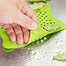 Eunion Shower Drain Hair Catcher Hair Stopper, Hexagonal Starfish Shaped Rubber Strainer-4 Pack in Assorted Colors