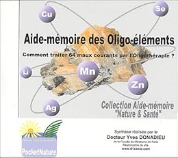 Aide-mémoire des oligo-éléments