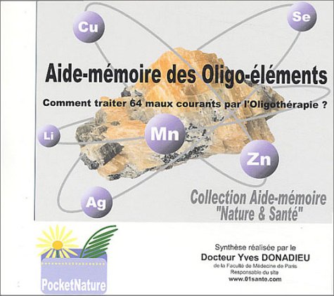 Aide-mémoire des oligo-éléments