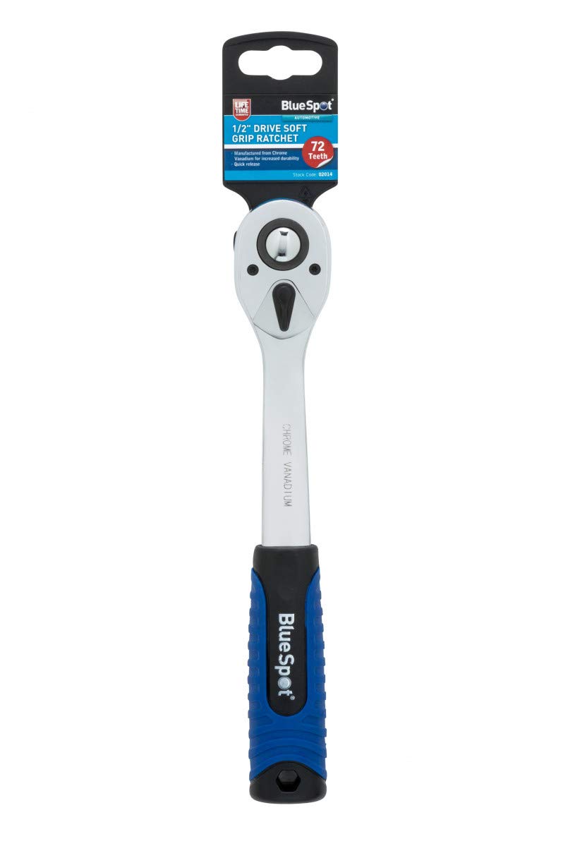 Blue Spot 1/2 inch Soft Grip Ratchet Handle