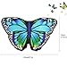 iROLEWIN Rainbow Fairy Butterfly-Wings-Costume for Toddler Kids Girls Dress-up Cape Mask Headband Boys Halloween Gifts Toys
