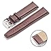 Gear S2 Classic Band, Pebble Time Round Band, Rerii Quick Release, 20mm Leather Watch Band, Strap for Samsung Gear S2 Classic, Moto 360 2 Man’s 42mm, Pebble Time Round