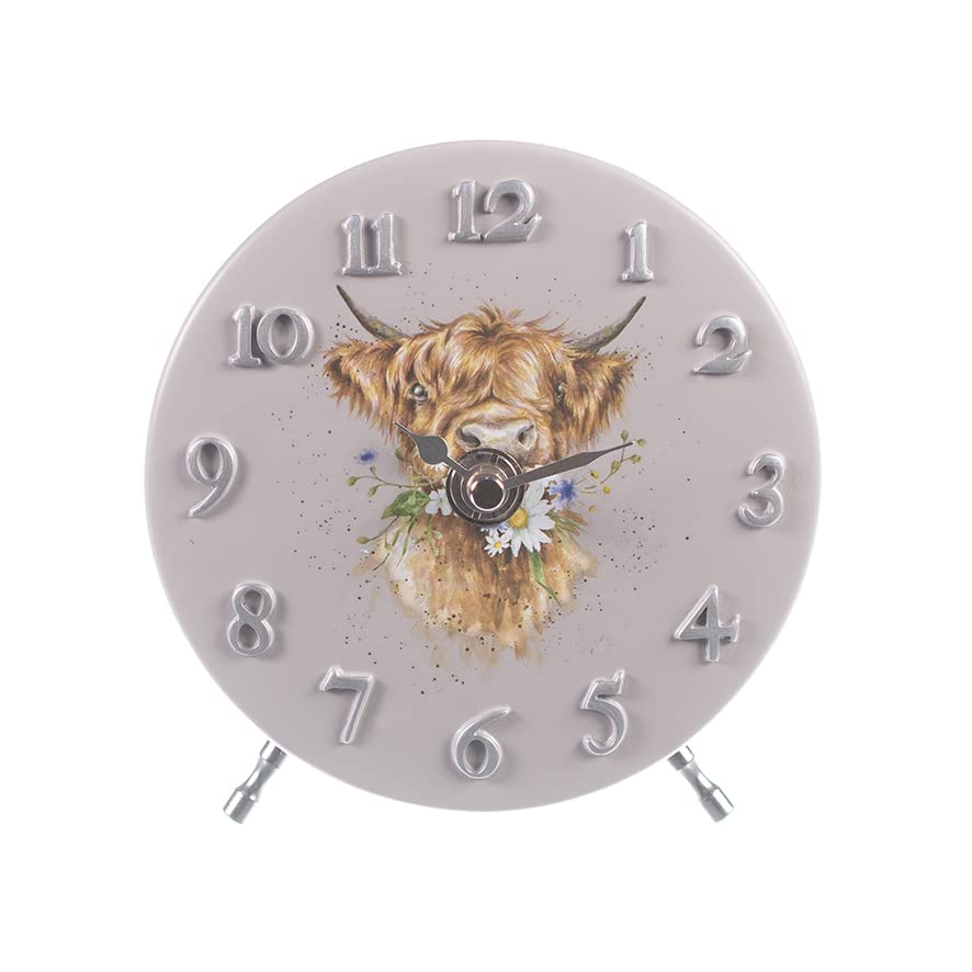 Wrendale Designs - 'Daisy Coo' Mantel Clock