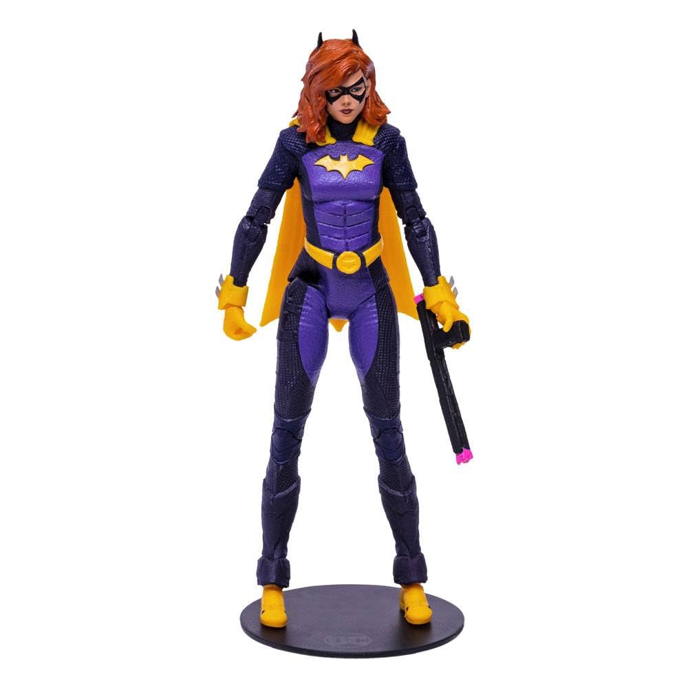 McFarlane Toys, DC Gaming 7-inch Batgirl Action Figure with 22 Moving Parts, Collectible DC Gotham Knights Game Figure with Stand Base and Unique Collectible Character Card – Ages 12+