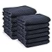 Sure-Max 12 Moving & Packing Blankets - Pro Economy - 80" x 72" (35 lb/dz weight) - Quilted Shipping Furniture Pads Navy Blue and Black primary