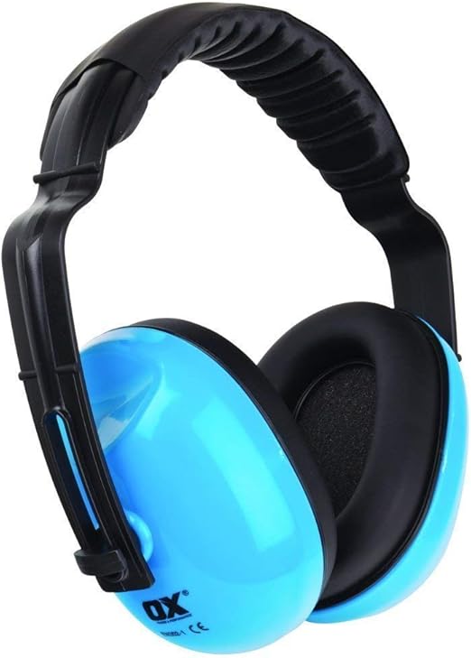 OX Tools OXS241901 SNR 27Db Premium Ear Defenders, Blue Amazon.co.uk