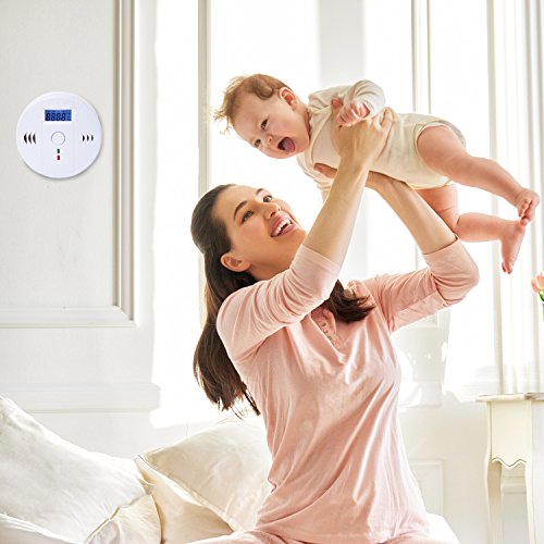 image for Winfi CO Detector,Carbon Monoxide Gas Detection,Digital Display Carbon
