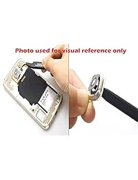 Omnirepairs-Para Samsung Galaxy Nota 5 SM-N920 Revestimiento trasero del marco de reemplazo de la lente de la cámara de vidrio con adhesivo y kit de herramientas de reparación, Azul