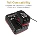 FLAGPOWER Li-ion & Ni-cad Battery Charger 19.2V MAX for Craftsman C3 DieHard XCP Compact battery