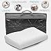 Winjoy Contour Memory Foam Bed Pillow for Sleeping, Orthopedic Pillow for Neck and Shoulder Pain – Neck Pillow for Side Sleepers, Back and Stomach Sleepers, Cervical Pillow for Neck Pain, White