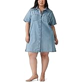 Levi's Womens Louisa Short Sleeve Denim Dress (Also Available in Plus)