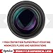 Opteka 85mm f/1.8 Manual Focus Portrait Telephoto Lens for Canon EOS 80D, 77D, 70D, 60D, 60Da, 50D, 7D, 6D, 5D, 5DS, 1Ds, Rebel T7i, T7s, T6s, T6i, T6, T5i, T5, T4i, T3i and SL1 Digital SLR Cameras