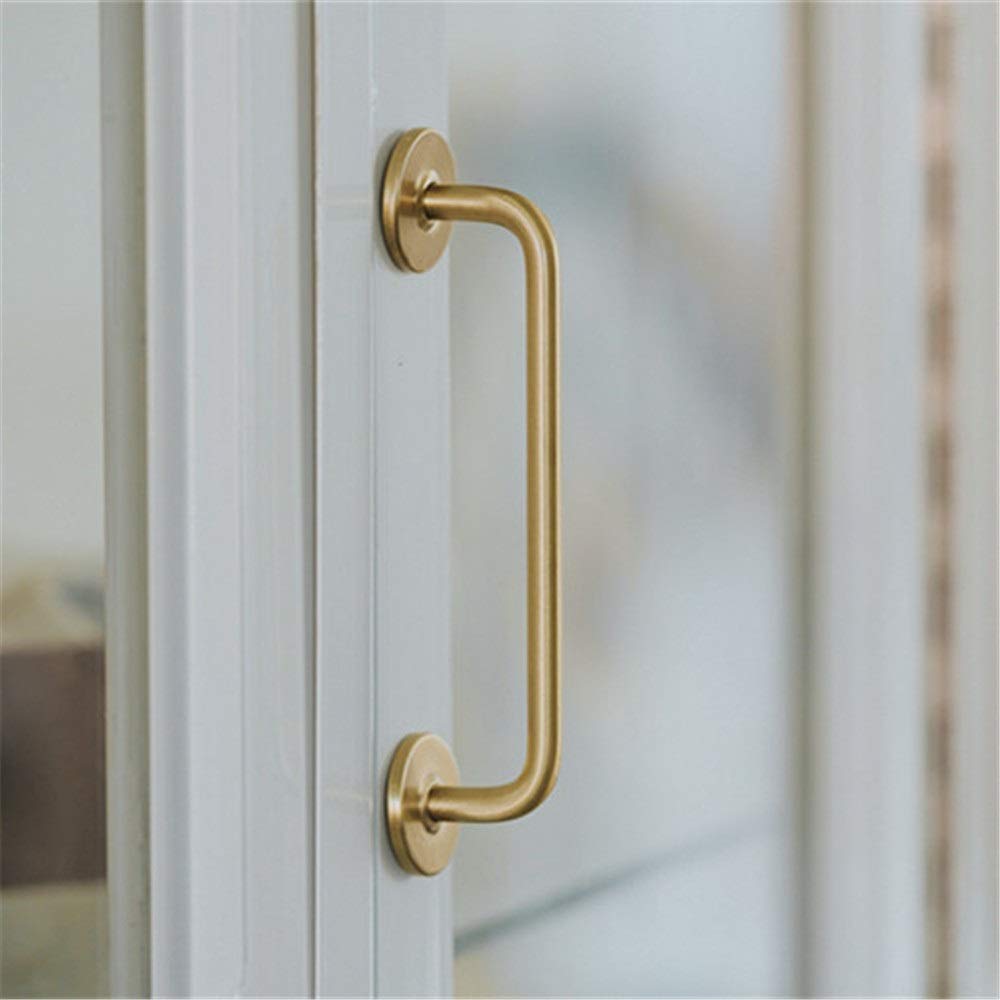 Schrankgriffset goldene Bogen-Kabinett-Schrank-Bücherschrank-Fach-Zug