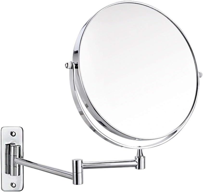 Makeup Mirror Bathroom Mirror Folding and Retractable Vanity Mirror