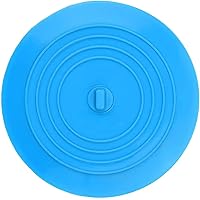 Tub Stopper, Silicone Flat Suction Cover Bathtub Stopper Drain Plug Sinks Hair Stopper for Kitchen Bathroom and Laundry…