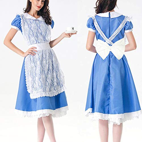 Women's Dirndl Dress Cosplay Costume Princess Dress Belle Outfit Maid Dress Suit Ball Gowns