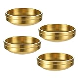 4PCS Double-Deck Mini Stainless Steel Sauce