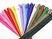 YAKA 60 Pack of 9 Inches Mix Nylon Coil Zippers Bulk - Supplies Zippers for Tailor Sewing Crafts (20 Color)