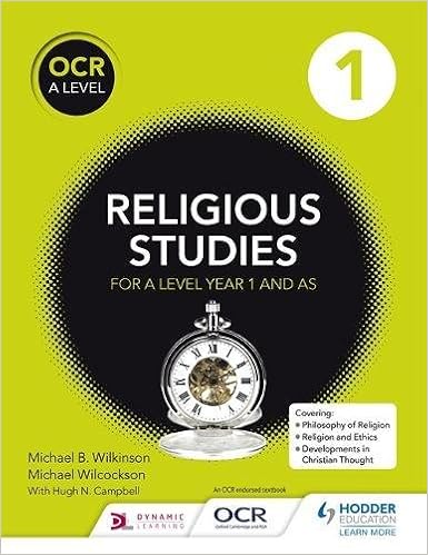 Ocr Religious Studies A Level Year 1 And As Ocr A Level - 